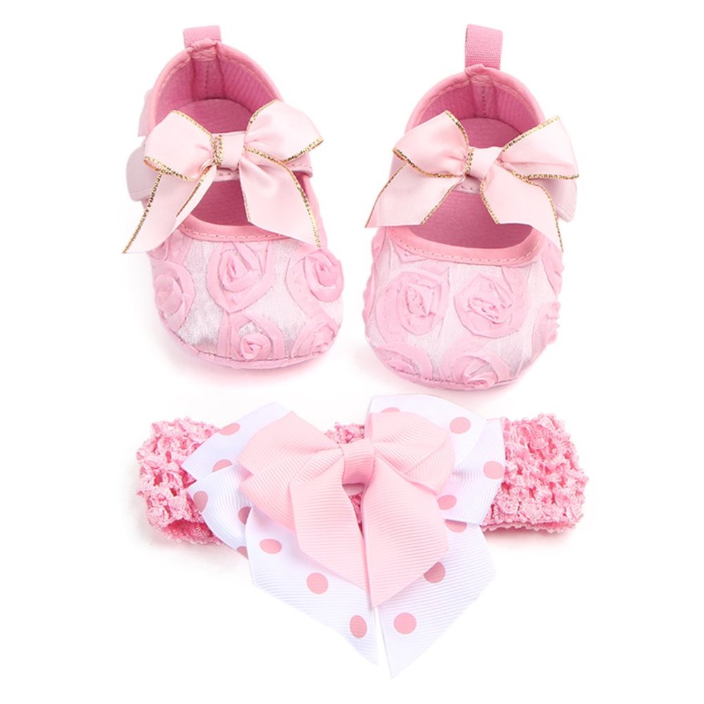 Baby girl Shoes Set (6-12m)